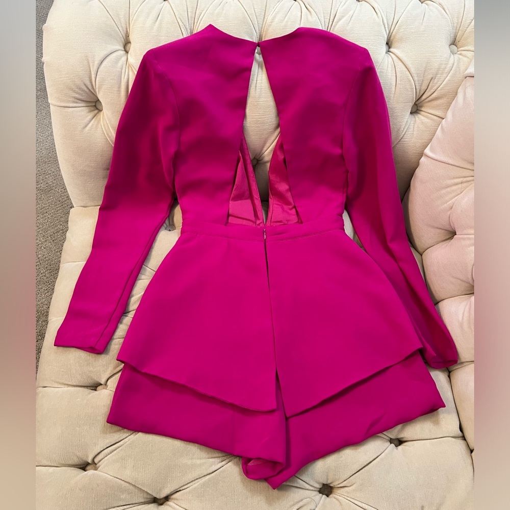 Do + Be Open Back Romper - Picture 4 of 7